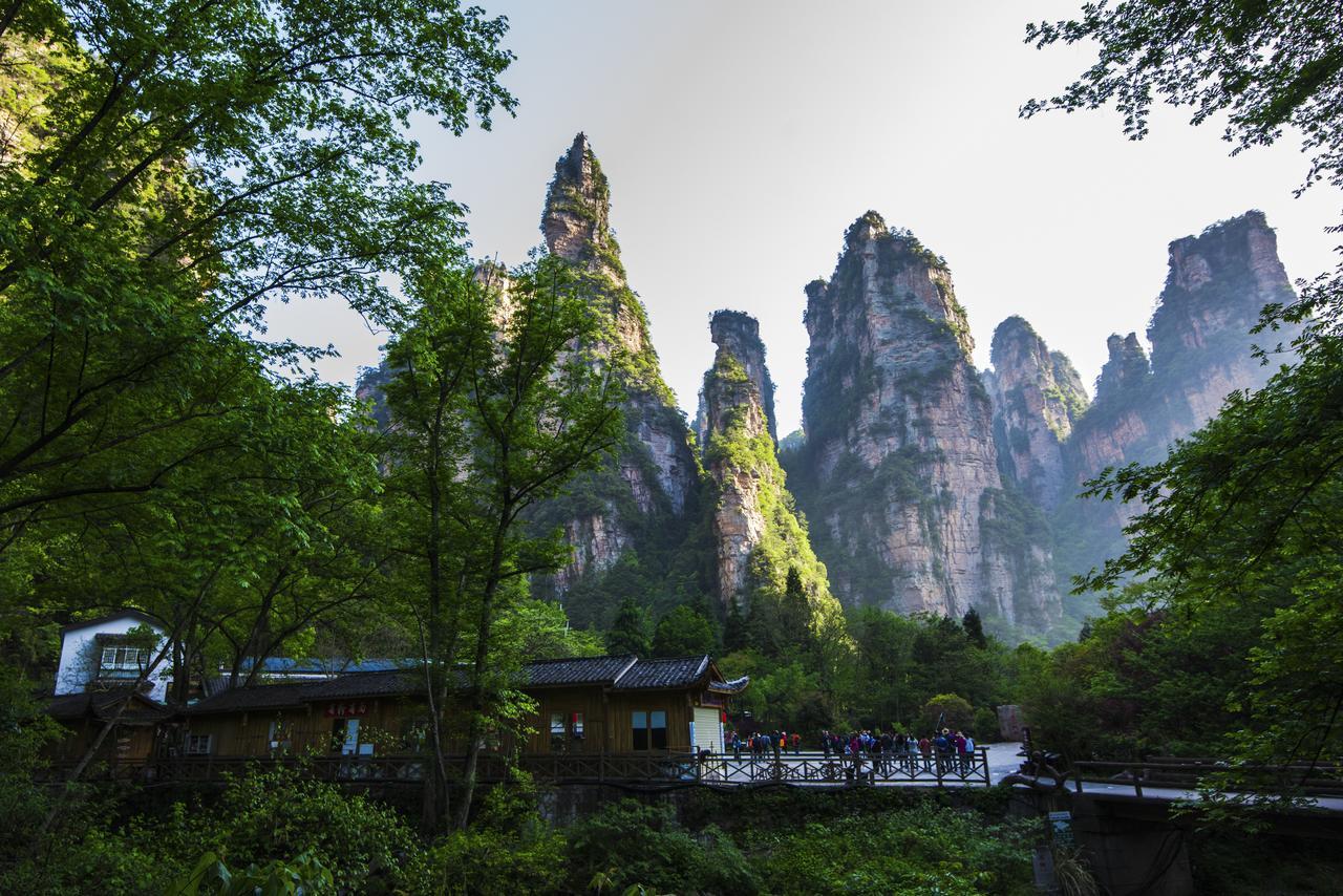 Guihua Road 106Th Hostel Zhangjiajie Exterior foto